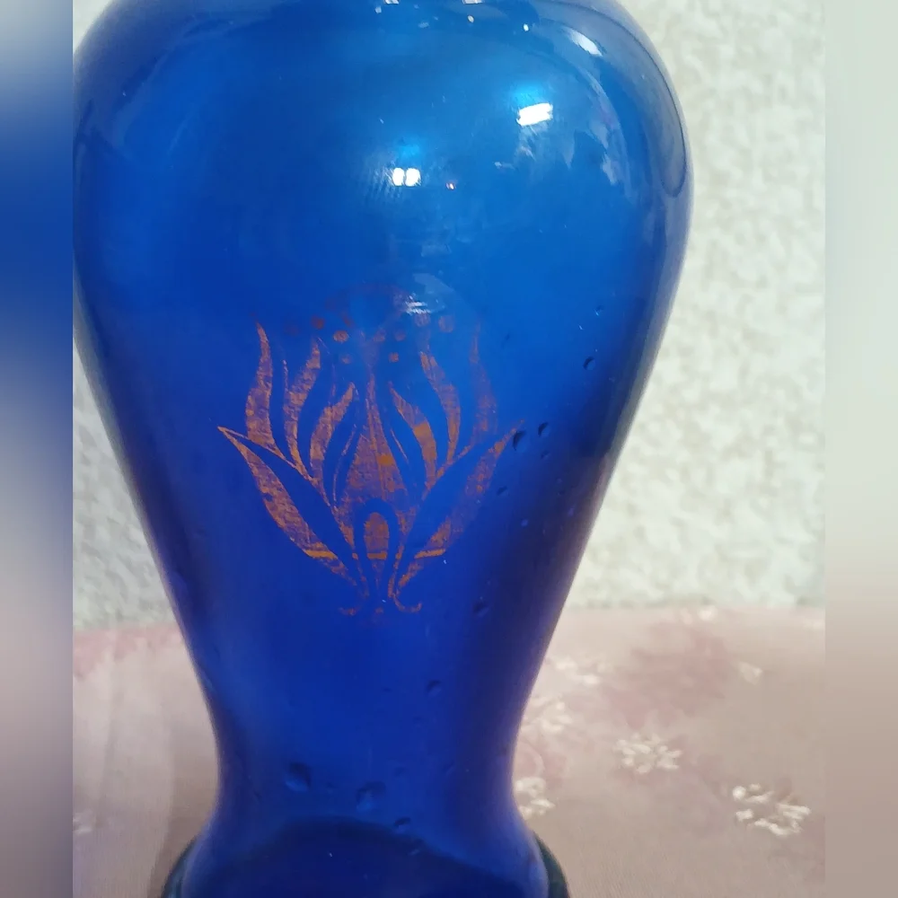 ♦️Avon Nile Blue Bath Urn (Empty) - Picture 7 of 8